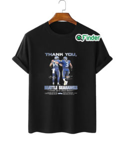 Thank You Bobby Wagner 10 Years 2012 2022 Seattle Seahawks Siganture Shirt