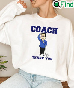 Thank You Duke Coach K Sweatshirt