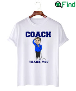 Thank You Duke Coach K shirt