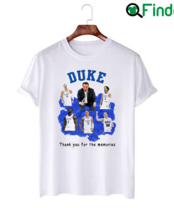 Thank You Memories Coach K Shirt