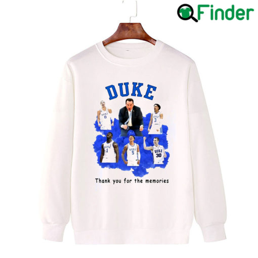 Thank You Memories Coach K Sweatshirt