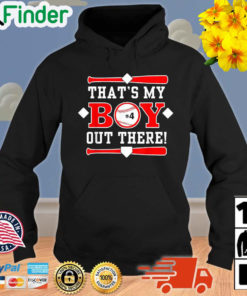 Thats My Boy Out There Baseball Hoodie
