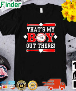Thats My Boy Out There Baseball Shirt