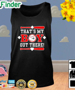 Thats My Boy Out There Baseball Tank Top