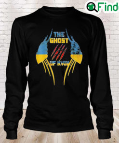 The Ghost of Kyiv Pride to Stand with Ukraine Long Sleeve