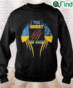 The Ghost of Kyiv Pride to Stand with Ukraine Sweatshirt