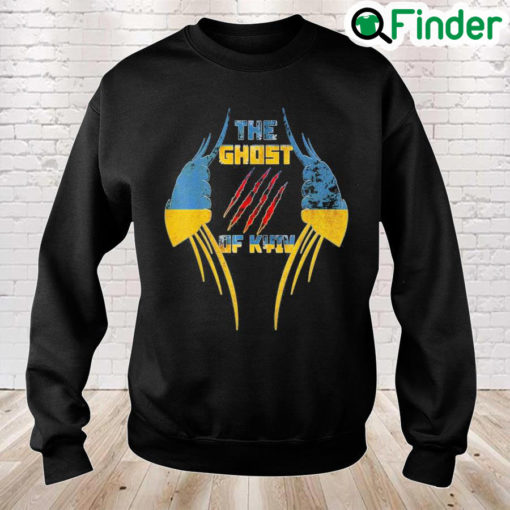 The Ghost of Kyiv Pride to Stand with Ukraine Sweatshirt