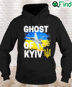 The Ghost of Kyiv Stand With Ukraine Flag 2022 Hoodie