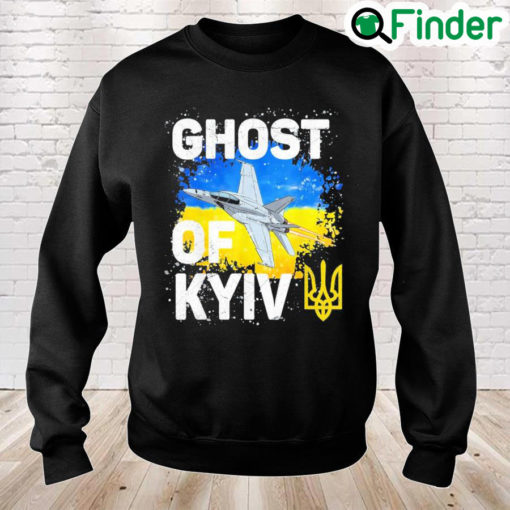 The Ghost of Kyiv Stand With Ukraine Flag 2022 Sweatshirt