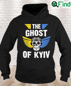 The Ghost of Kyiv Stand With Ukraine Flag Hoodie