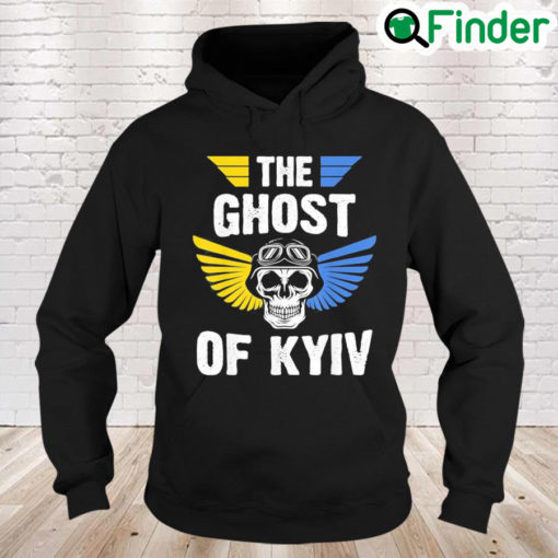 The Ghost of Kyiv Stand With Ukraine Flag Hoodie