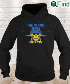 The Ghost of Kyiv Stand With Ukraine Flag Support Ukraine Hoodie