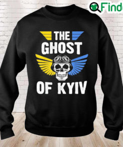 The Ghost of Kyiv Stand With Ukraine Flag Sweatshirt