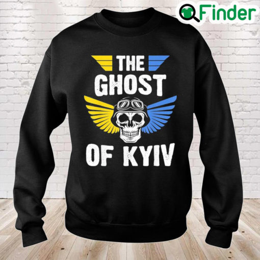 The Ghost of Kyiv Stand With Ukraine Flag Sweatshirt