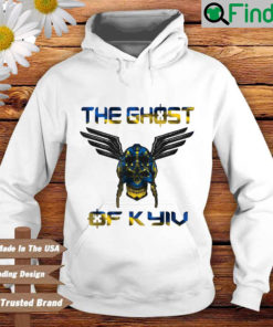 The Ghost of Kyiv Stand With Ukraine Ukrainian Flag Hoodie