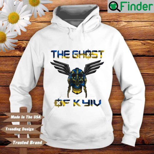 The Ghost of Kyiv Stand With Ukraine Ukrainian Flag Hoodie