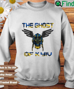 The Ghost of Kyiv Stand With Ukraine Ukrainian Flag Sweatshirt