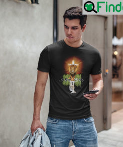 The Lion And The Lamb Water Reflection Jesus Christ Shirt
