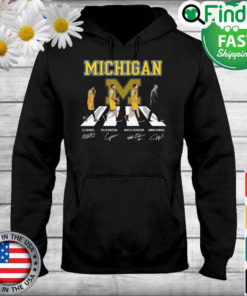 The Michigan Eli Brooks Caleb Houstan Hunter Dickinson Juwan Howard Abbey Road Signatures Hoodie