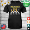 The Michigan Eli Brooks Caleb Houstan Hunter Dickinson Juwan Howard Abbey Road Signatures Shirt