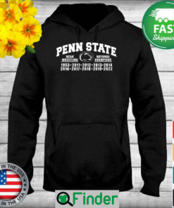 The Penn State 2022 NCAA Wrestling National Champions 1953 2022 Hoodie