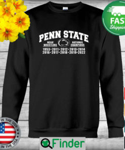 The Penn State 2022 NCAA Wrestling National Champions 1953 2022 sweatshirt