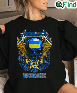 The Skull Metallica Ukraine Sweatshirt