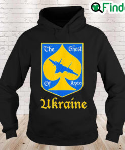 The ghost of kyiv ukrainian flag support ukraine Hoodie