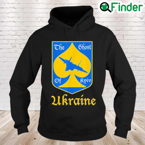 The ghost of kyiv ukrainian flag support ukraine Hoodie