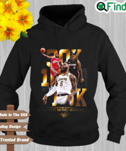 The only player in NBA history with at least 10k assists 30k points 10k rebounds Hoodie