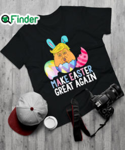 Top make Easter Great Again Trump Egg Hunt T Shirt