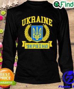 Top ukraine Lover I Stand With Ukraine Vintage Ukrainian Flag Peace Ukraine Sweatshirt
