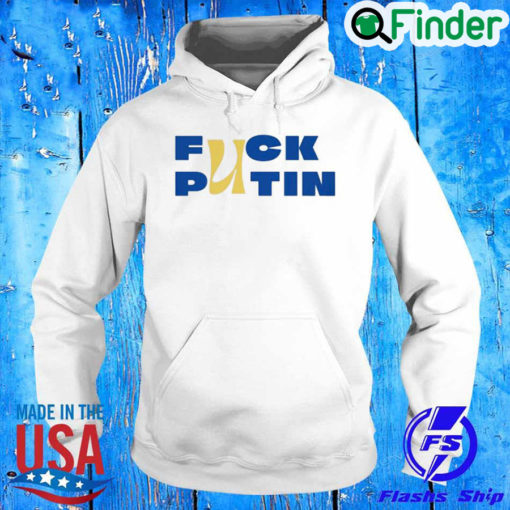 Trending Fuck Putin I Stay with Ukraine Hoodie