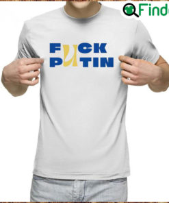 Trending Fuck Putin I Stay with Ukraine T shirt
