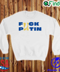 Trending Fuck Putin I Stay with Ukraine sweatshirt