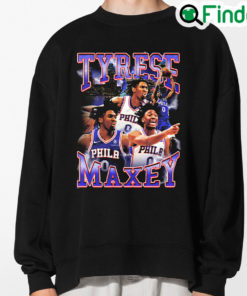 Tyrese Maxey Philadelphia 76ers Sweatshirt