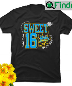 UCLA Bruins March Madness 2022 NCAA Mens Basketball Sweet 16 the road to New Orleans shirt