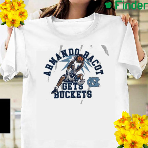 UNC Basketball Armando Bacot Gets Buckets Shirt