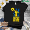 Ukraine Fist Hand Sunflower Ukrainian Witches Unite Shirt