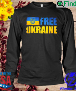 Ukraine Free Support Ukrainians Ukraine Flag Sweatshirt