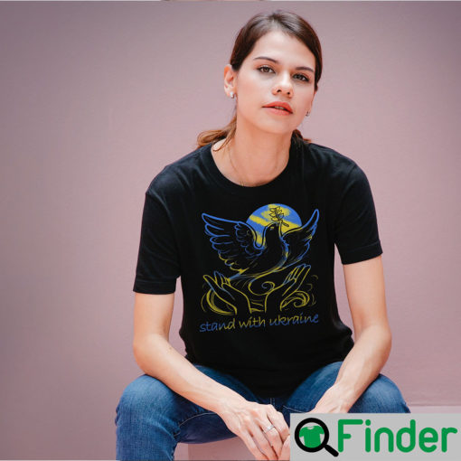 Ukraine Freedom And Peace Dove Unisex Shirt