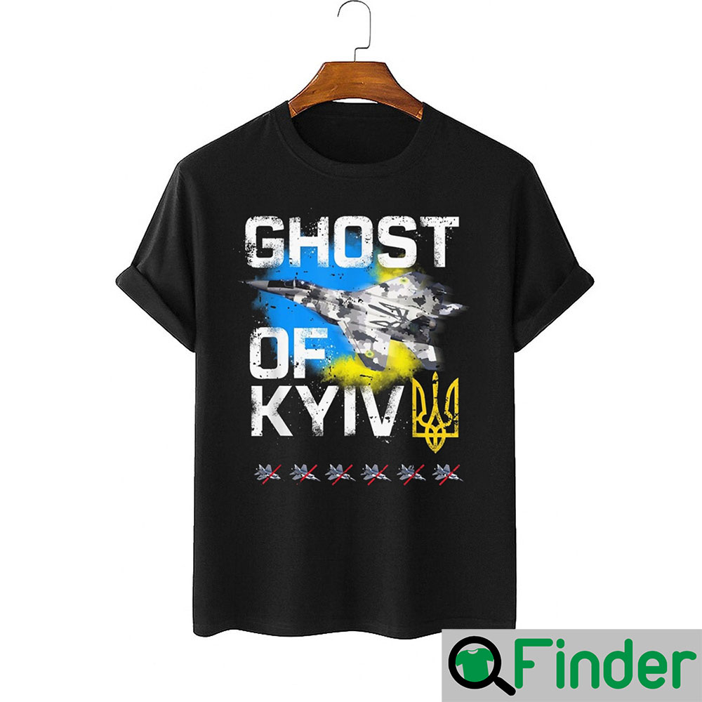 Ukraine Ghost Of Kyiv Shirt, Hoodie, Long sleeve, Sweatshirt, Tank top ...