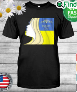 Ukraine Girl I Stand With Ukraine Strong Ukraine T Shirt