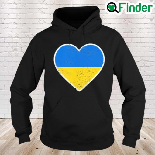 Ukraine Heart Ukraine Flag Pop Hoodie