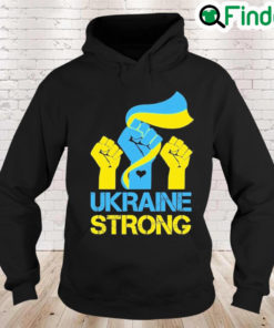 Ukraine Strong Stand With Ukraine Ukrainian Flag Peace Ukraine Hoodie