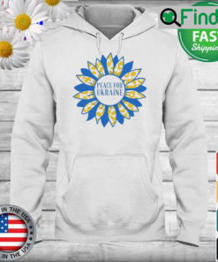 Ukraine Sunflower Stand with Ukraine Hoodie