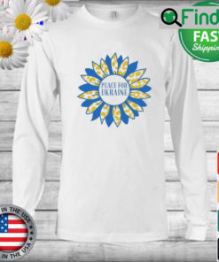 Ukraine Sunflower Stand with Ukraine Long Sleeve