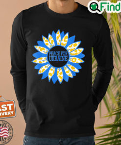 Ukraine Sunflower Stand with Ukraine Peace For Ukraine Peace Ukraine Sweatshirt 1