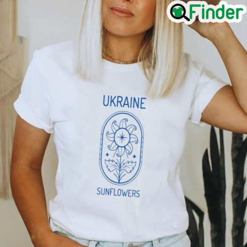 Ukraine Sunflowers Peace Vintage Love Ukraine T Shirt