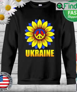 Ukrainian Flag Sunflower Women Girl Ukraine Sweatshirt